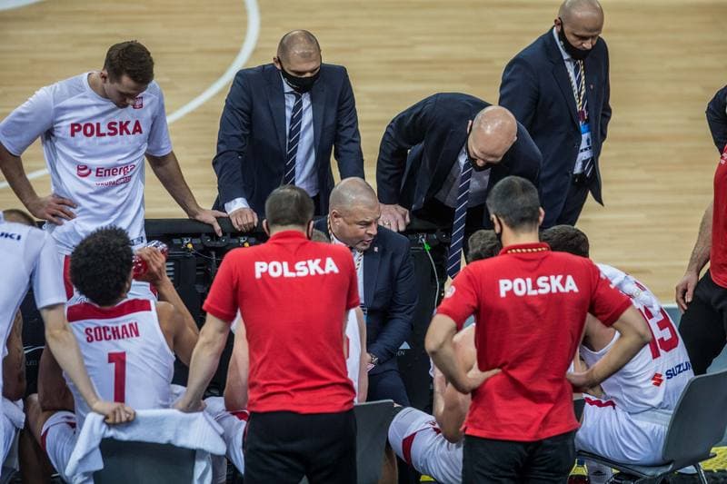 Basketball. ME Qualifiers. Poland - Romania. 21.02.2021