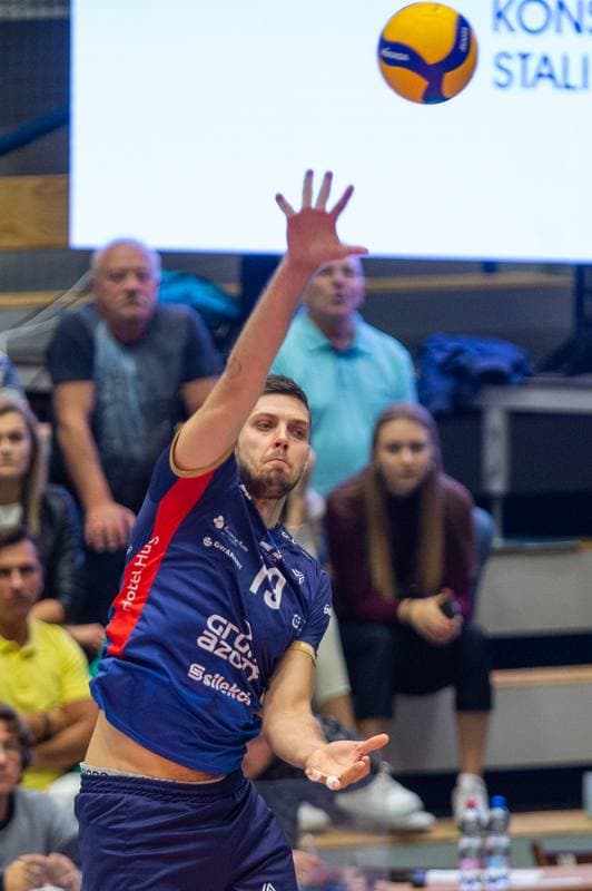 Volleyball. PlusLiga. Aluron Warta CMC Zawiercie - Grupa Azoty ZAKSA Kedzierzyn-Kozle. 09.10.2022