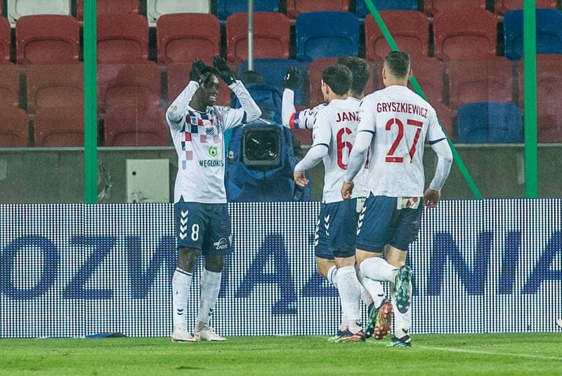 Football. PKO BP Ekstraklasa. Gornik Zabrze - Slask Wroclaw. 16.04.2021