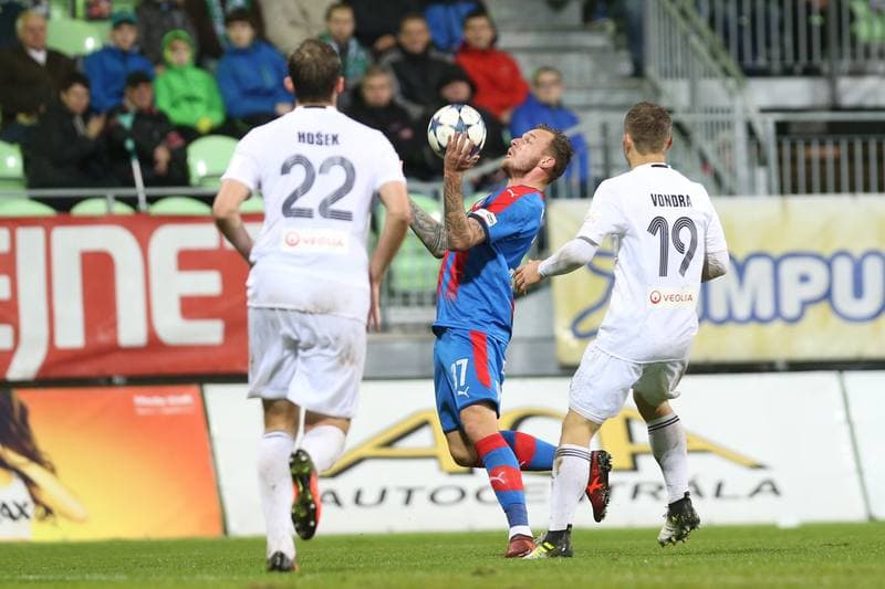 Football. HET Liga. MFK Karvina - Viktoria Plzen. 27.10.2017