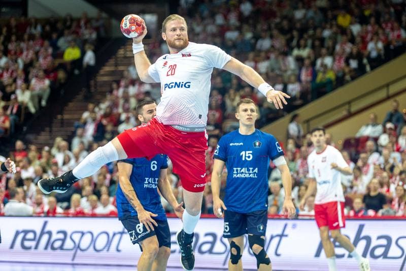 Handball. European Championship Qualifiers. Poland - Italy. 13.10.2022