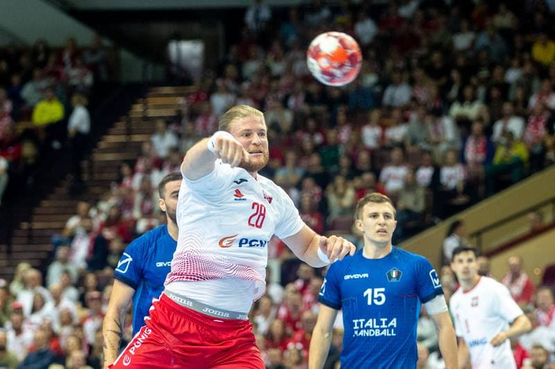 Handball. European Championship Qualifiers. Poland - Italy. 13.10.2022