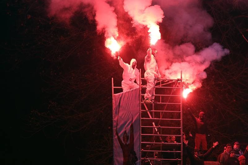 Football. Nice I Liga. Zaglebie Sosnowiec - Ruch Chorzow. 03.11.2017