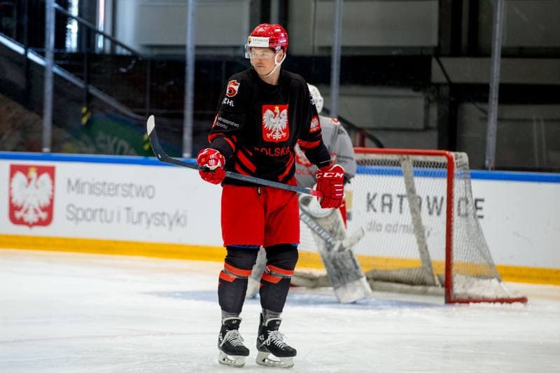 Ice Hockey. Poland national team. Training. 01.05.2022