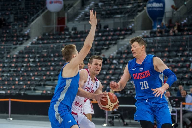 Basketball. Friendly Match. Poland - Russia. 13.06.2021