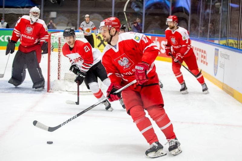 Ice Hockey. World Championship Division 1 Group B. Poland - Japan. 01.05.2022