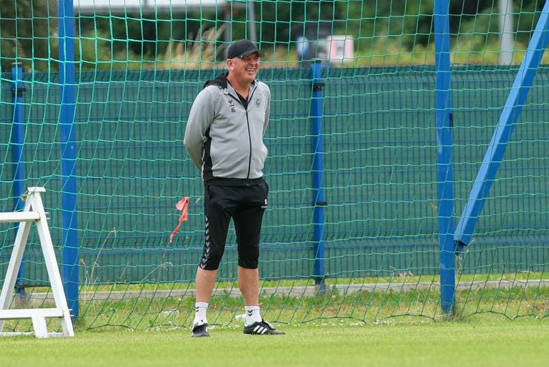 Football. Sparing. GKS Katowice - Hutnik Krakow. 30.06.2024