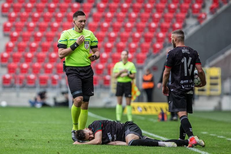Football. Fortuna I Liga. GKS Tychy - Puszcza Niepolomice. 06.05.2022