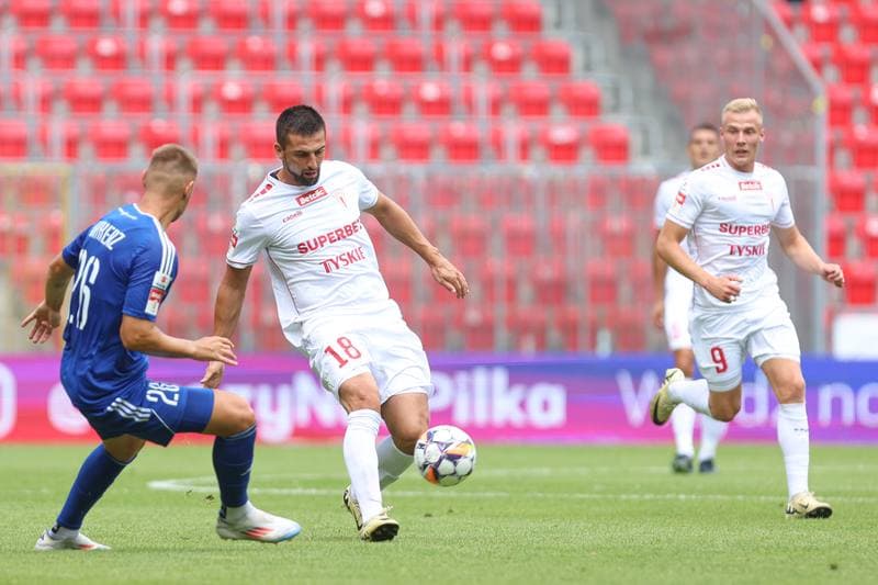 Football. Betclic I Liga. GKS Tychy - Miedz Legnica. 21.07.2024