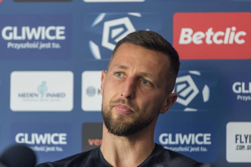 Football. Piast Gliwice. Press Conference. 03.11.2022