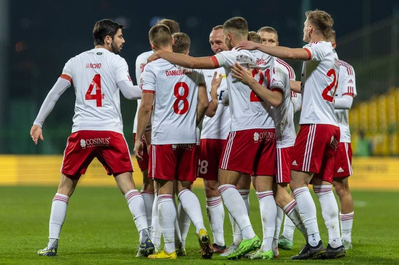 Football. Fortuna I Liga. GKS Katowice - LKS Lodz. 11.11.2022