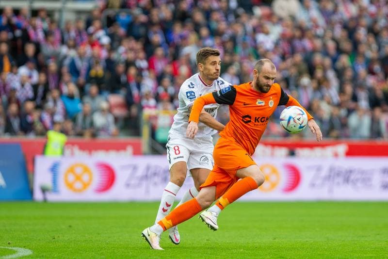Football. PKO BP Ekstraklasa. Gornik Zabrze - Zaglebie Lubin. 01.10.2022
