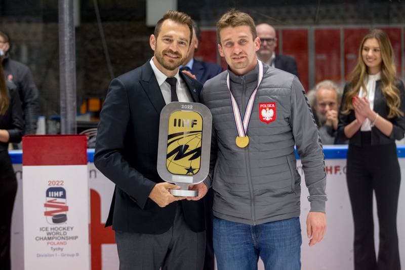 Ice Hockey. World Championship Division 1 Group B. Estonia - Ukraine. 01.05.2022