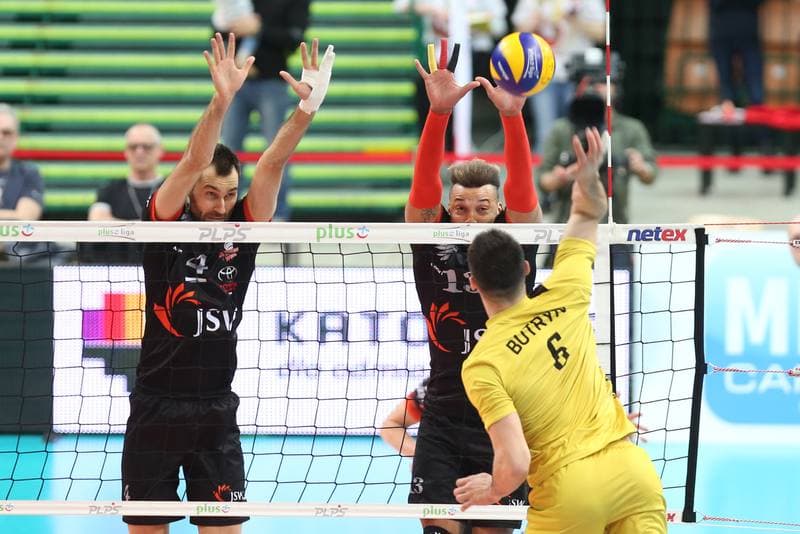Volleyball. PlusLiga. GKS Katowice - Jastrzebski Wegiel. 25.03.2018