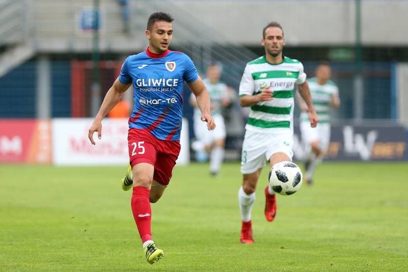 Football. Lotto Ekstraklasa. Piast Gliwice - Lechia Gdansk. 08.05.2018