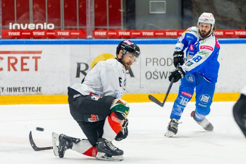 Ice Hockey. Polska Hokej Liga. GKS Tychy - Tauron Re-Plast Unia Oswiecim. 16.03.2023