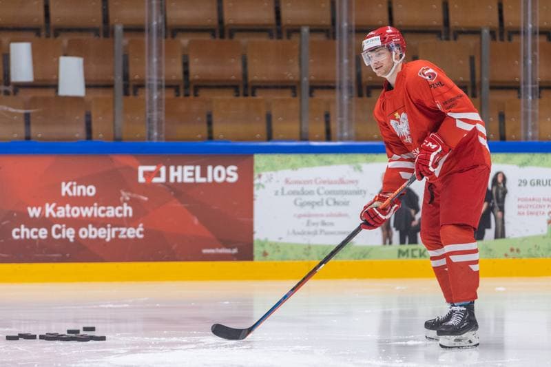 Ice Hockey. Poland national team. Training. 13.12.2022