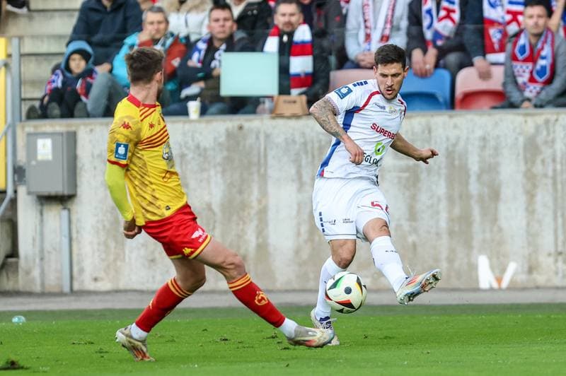 Football. PKO BP Ekstraklasa. Gornik Zabrze - Jagiellonia Bialystok. 03.11.2024