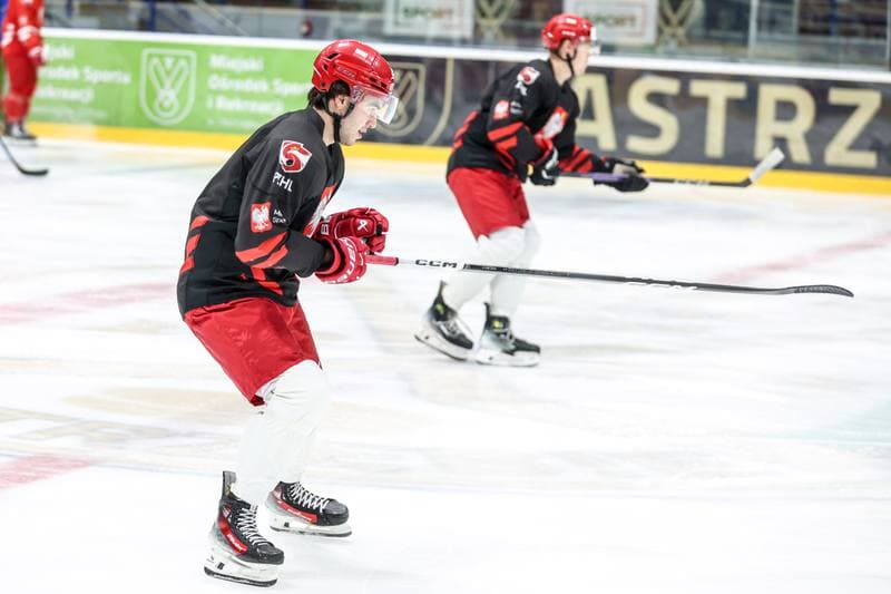 Ice Hockey. Poland national team. Training. 03.11.2024