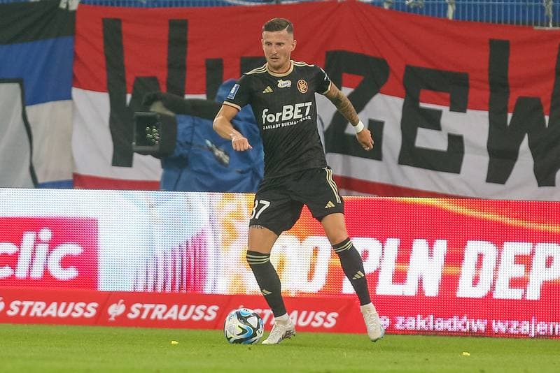Football. PKO BP Ekstraklasa. Ruch Chorzow - LKS Lodz. 28.07.2023