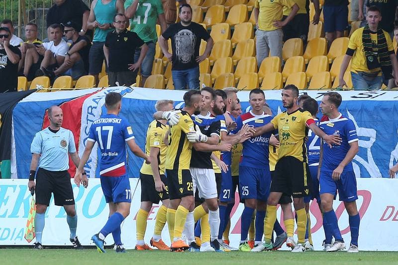 Football. Fortuna I Liga. GKS Katowice - Podbeskidzie Bielsko-Biala. 21.07.2018