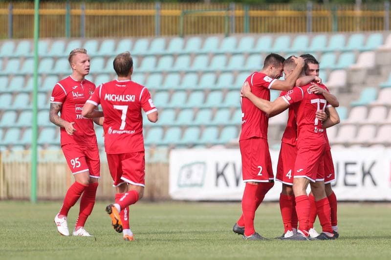 Football. II Liga. Rozwoj Katowice - Widzew Lodz. 28.07.2018