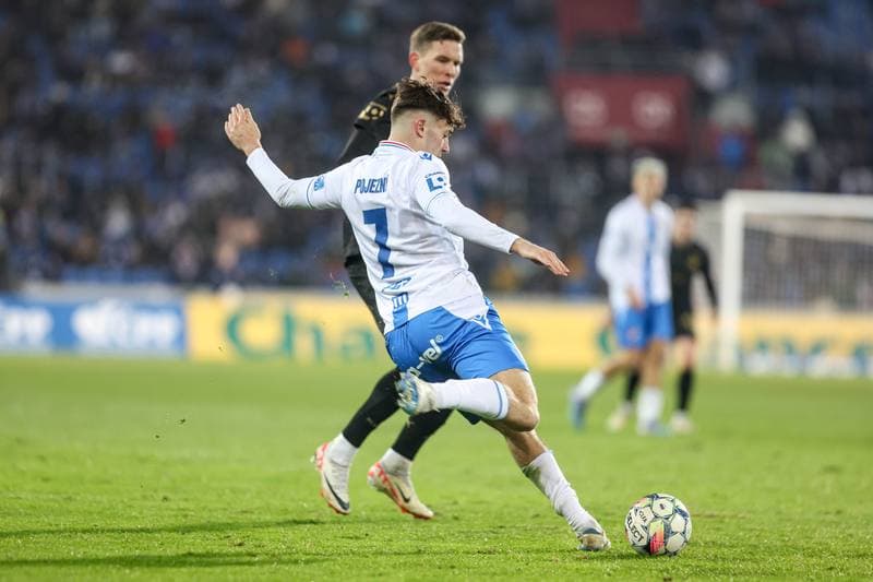 Football. Chance Liga. Banik Ostrava - Slavia Prague. 05.12.2024