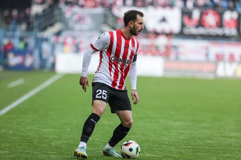 Football. PKO BP Ekstraklasa. Piast Gliwice - Cracovia Krakow. 08.12.2024