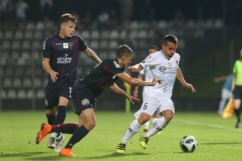 Football. PKO BP Ekstraklasa. Zaglebie Sosnowiec - Pogon Szczecin. 03.08.2018