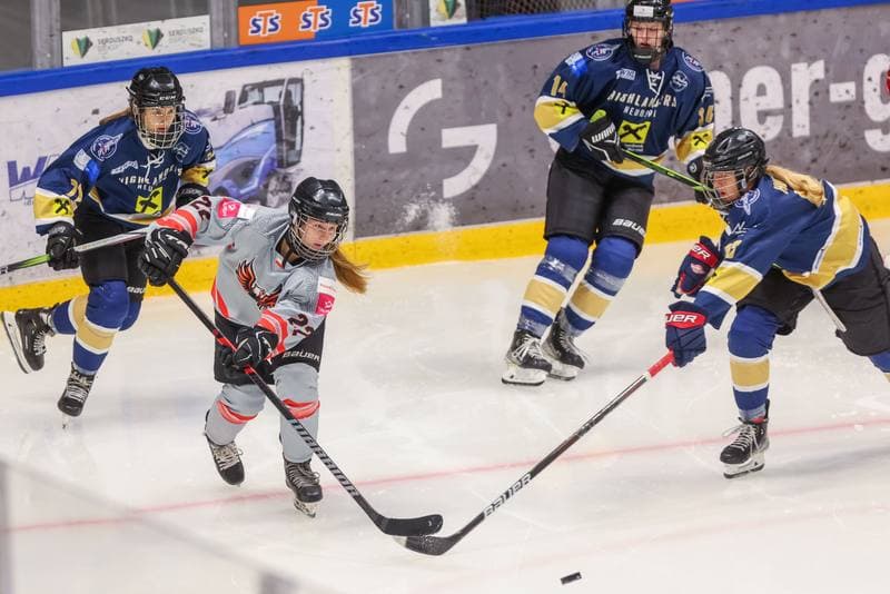Ice Hockey. EWHL. TAURON Metropolia Silesia - KSV Neuberg Highlanders. 01.10.2023