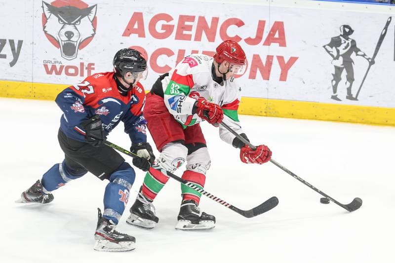 Ice Hockey. Tauron Hokej Liga. EC Bedzin Zaglebie Sosnowiec - KH Energa Torun. 19.01.2025