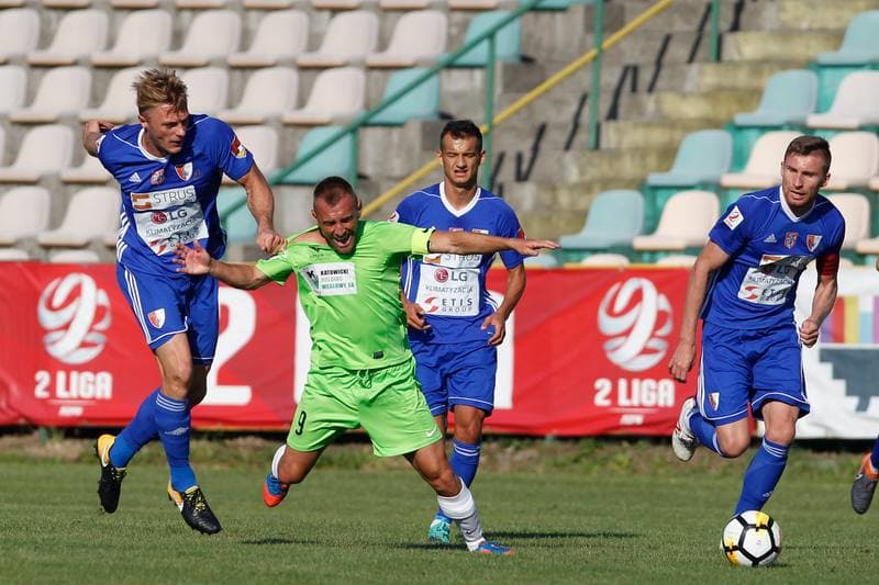 Football. II Liga. Rozwoj Katowice - Pogon Siedlce. 11.08.2018