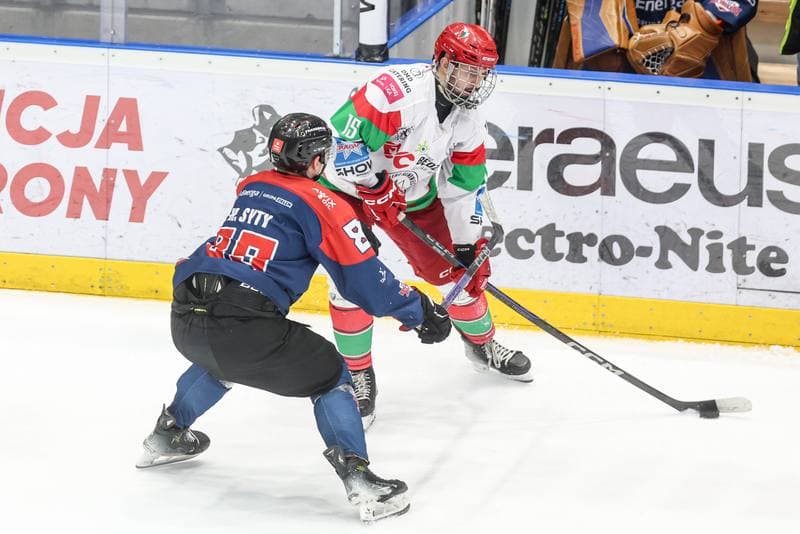 Ice Hockey. Tauron Hokej Liga. EC Bedzin Zaglebie Sosnowiec - KH Energa Torun. 19.01.2025