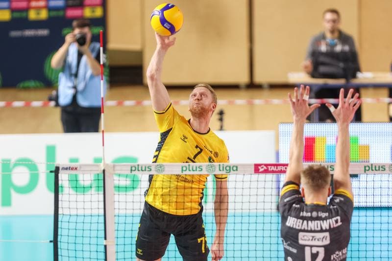 Volleyball. PlusLiga. GKS Katowice - Trefl Gdansk. 22.10.2023