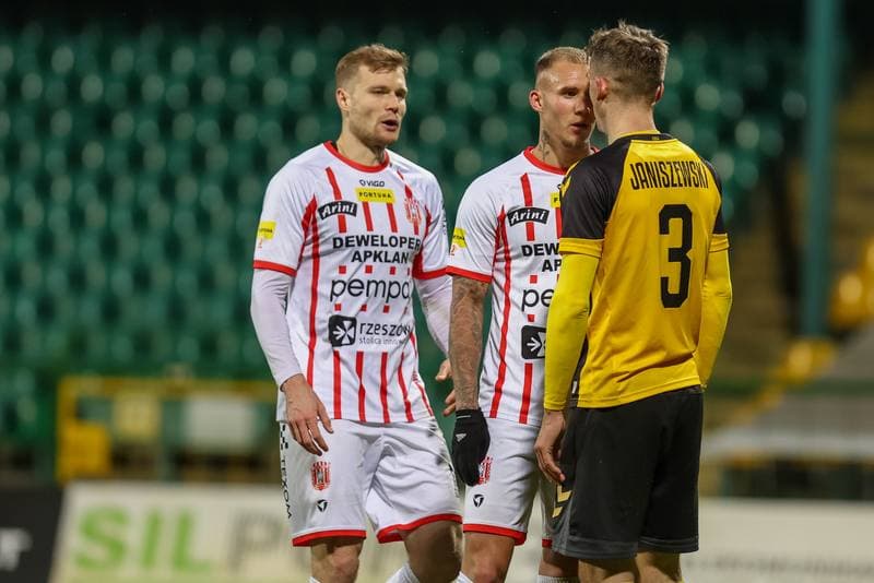 Football. Fortuna I Liga. GKS Katowice - Resovia Rzeszow. 18.03.2023