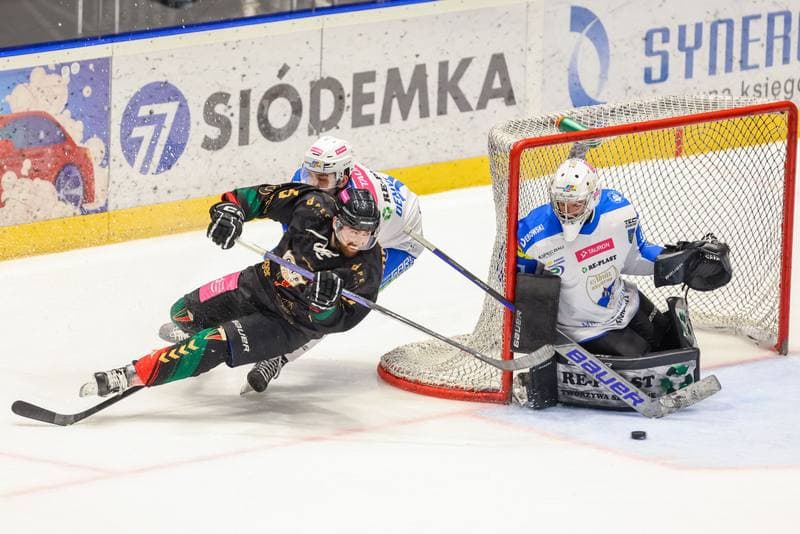 Ice Hockey. Tauron PHL. Tauron Re-Plast Unia Oswiecim - GKS Tychy. 18.03.2023