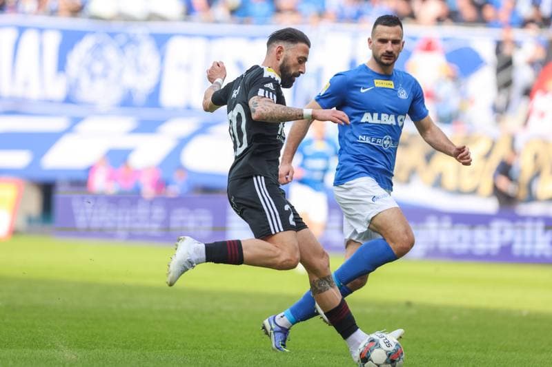 Football. Fortuna I Liga. Ruch Chorzow - LKS Lodz. 19.03.2023
