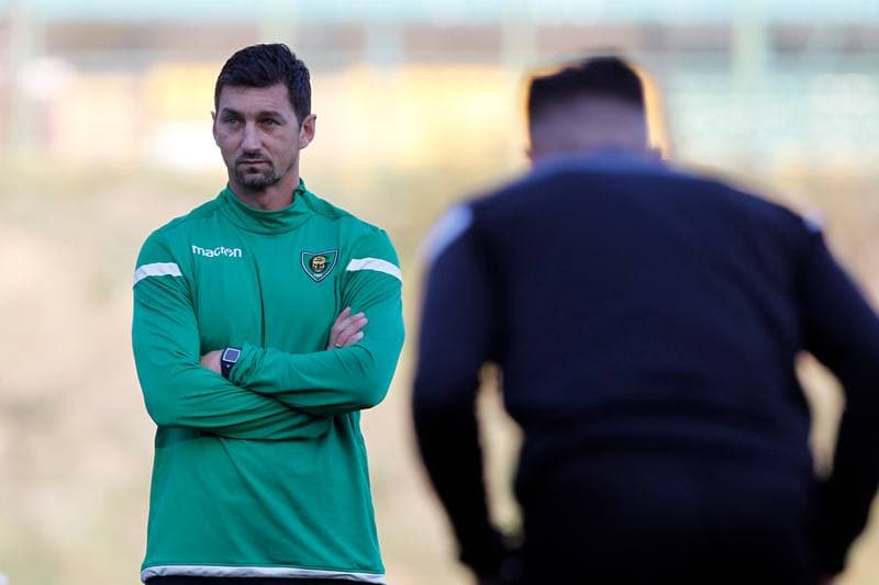Football. GKS Katowice. Training. 15.10.2018