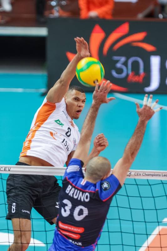 Volleyball. CEV Champions League. Jastrzebski Wegiel - Halbank Ankara. 04.05.2023