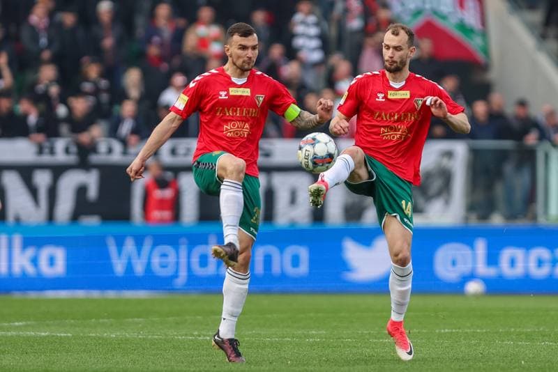 Football. Fortuna I Liga. Zaglebie Sosnowiec - Ruch Chorzow. 15.04.2023