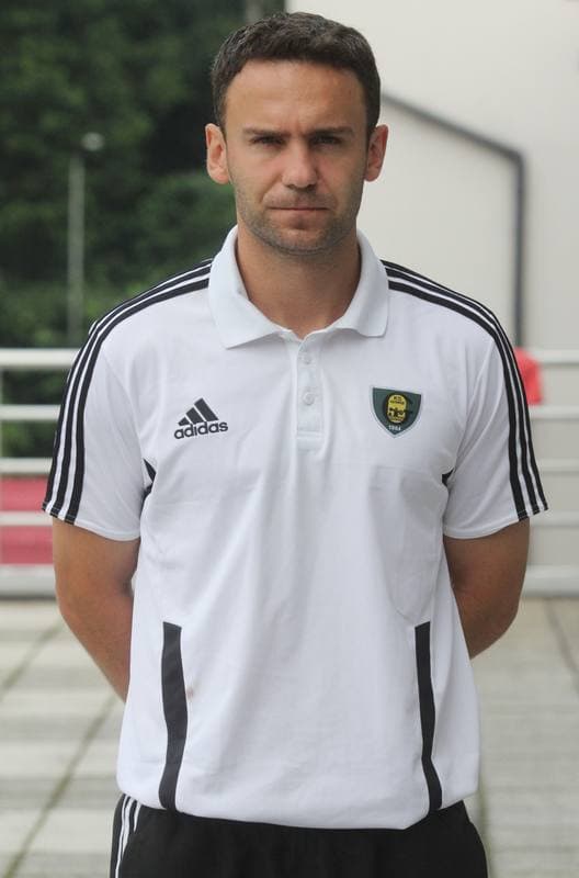 Football. GKS Katowice. Press Conference. 27.07.2012