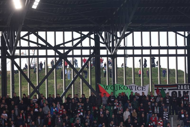 Football. Fortuna I Liga. Zaglebie Sosnowiec - Ruch Chorzow. 15.04.2023