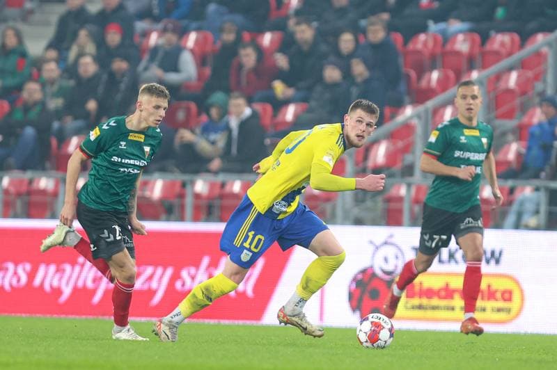 Football. Fortuna I Liga. GKS Tychy - Arka Gdynia. 01.03.2024