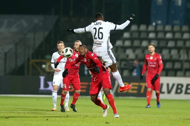 Football. Lotto Ekstraklasa. Zaglebie Sosnowiec - Legia Warsaw. 20.12.2018