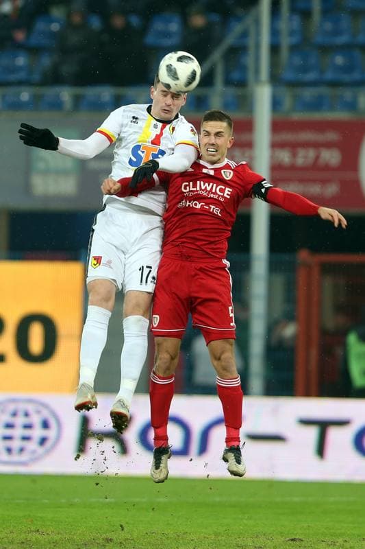 Football. Lotto Ekstraklasa. Piast Gliwice - Jagiellonia Bialystok. 21.12.2018