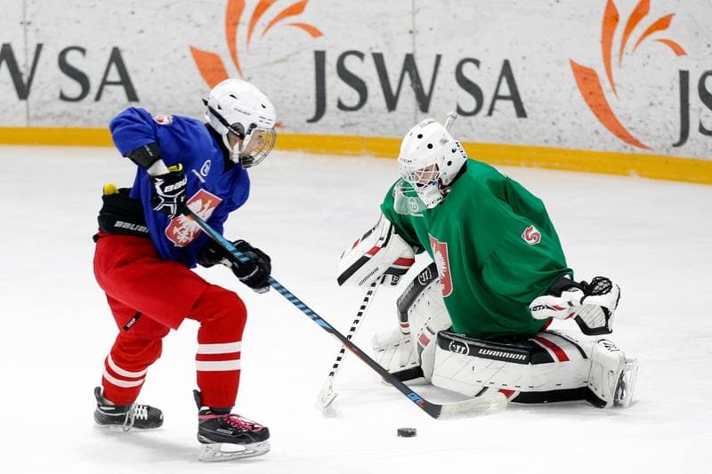 Ice Hockey. Women's U18 National Team. Training. 03.01.2019