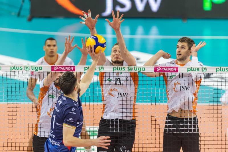 Volleyball. PlusLiga. Jastrzebski Wegiel - Grupa Azoty ZAKSA Kedzierzyn-Kozle. 03.05.2023