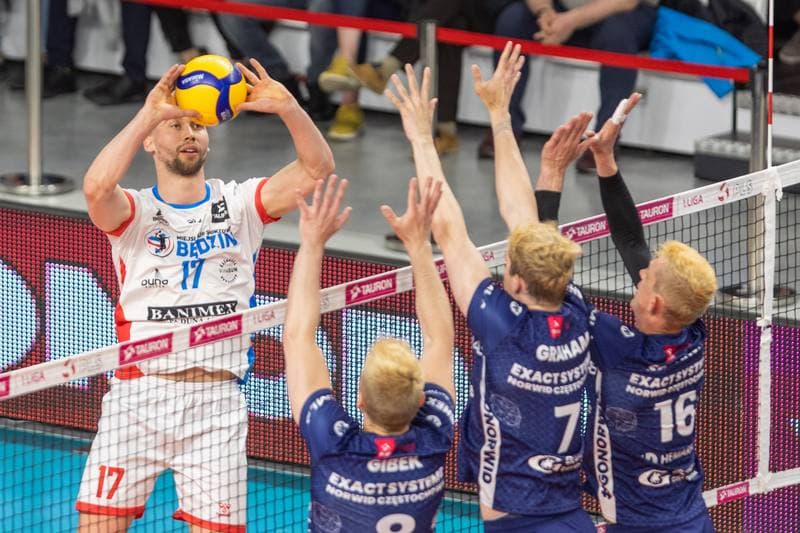 Volleyball. Tauron I Liga. MKS Bedzin - Exact Systems Norwid Czestochowa. 18.05.2023