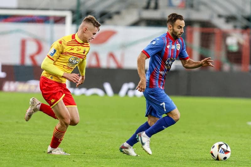 Football. PKO BP Ekstraklasa. Piast Gliwice - Jagiellonia Bialystok. 29.09.2024