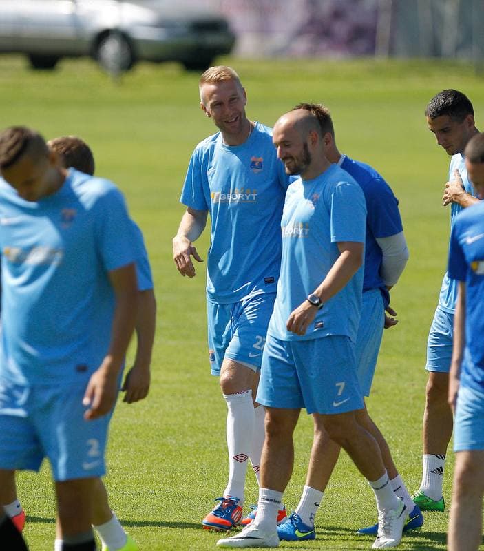 Football. Termalica Bruk-Bet Nieciecza. Training. 03.07.2015